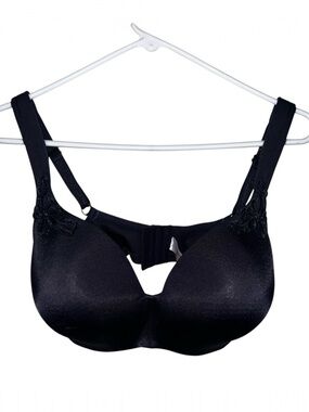Curvation Bra Front Smoother Underwire Full Figure Black 38D